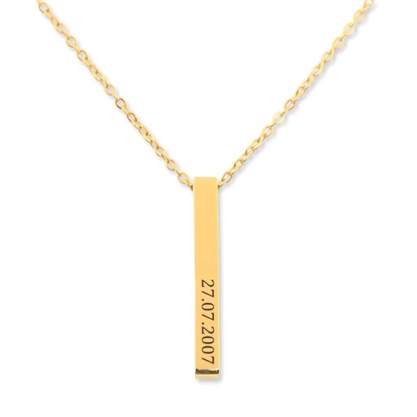 More than just a necklace…eternalize a special moment in your life with a custom date necklace.